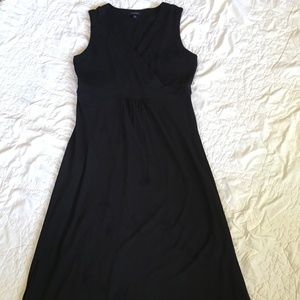 Lands' End Black Maxi Dress Size XL/18
